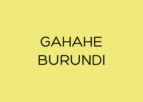 GAHAHE - BURUNDI